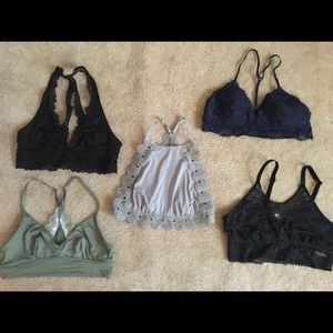 SOLD Bundle 5 Aerie Bras NWOT